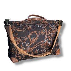 Vintage Polo Horse Travel Tote Bag